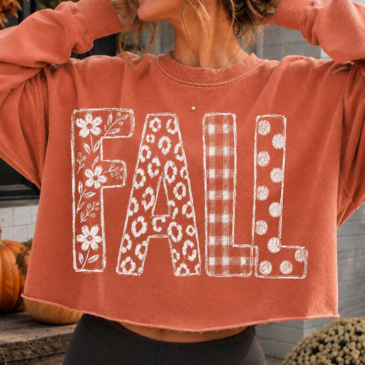 FALL WHITE Graphic T-shirt or Sweatshirt