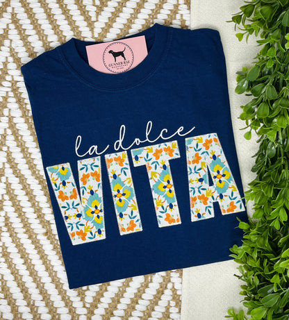La Dolce Applique T-shirt or Sweatshirt