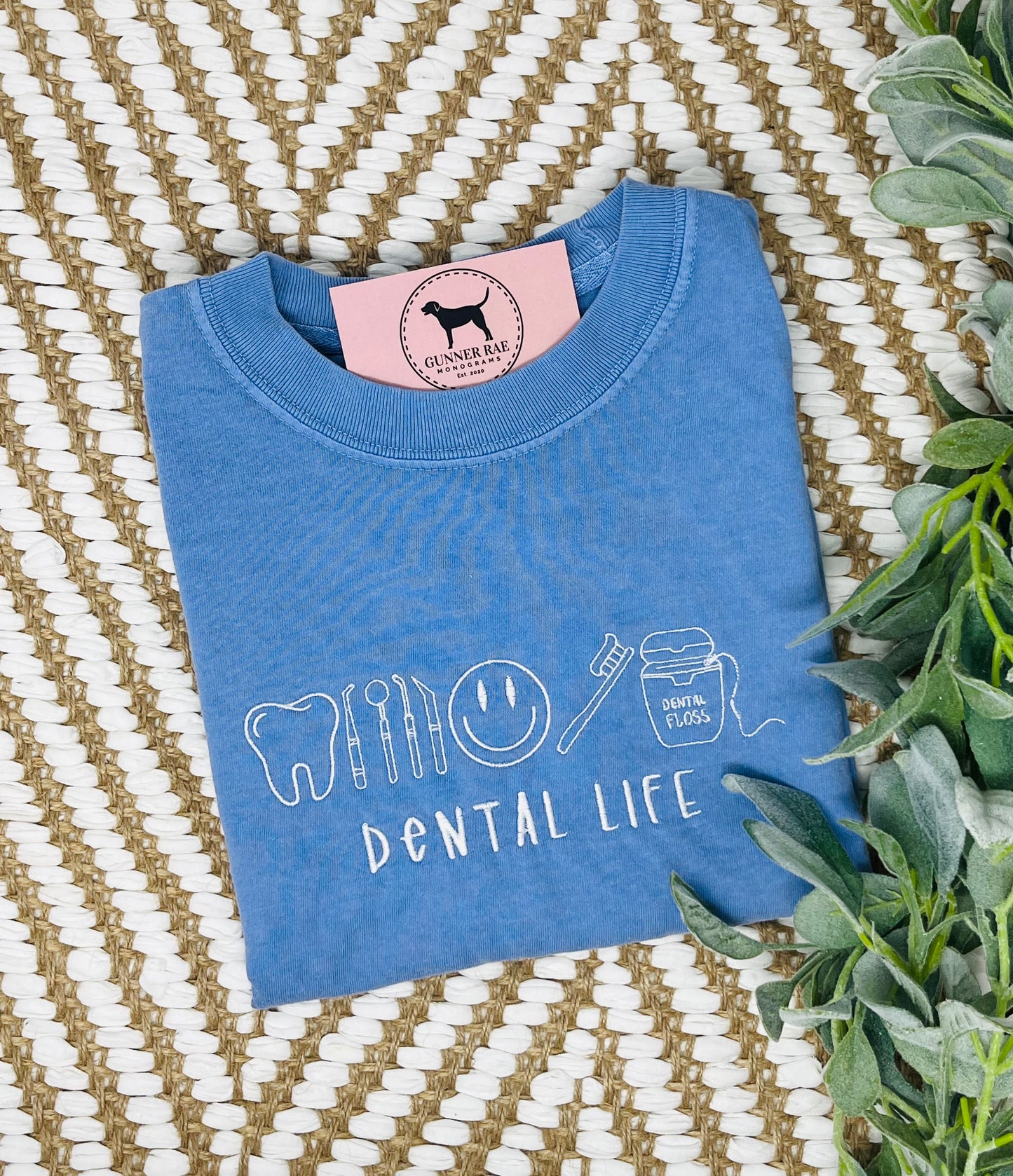 DENTAL LIFE Embroidered T-shirt or Sweatshirt