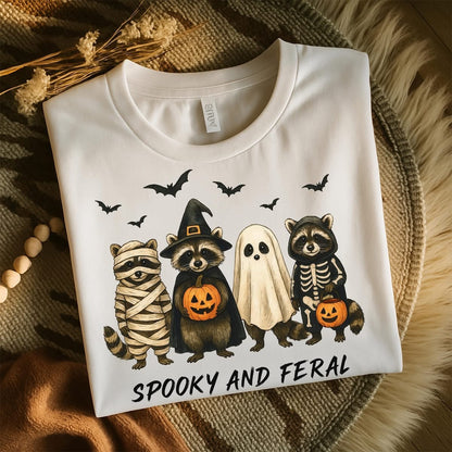 SPOOKY AND FERAL Graphic T-shirt or Sweatshirt