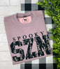 SPOOKY SZN Applique Embroidered T-shirt or Sweatshirt