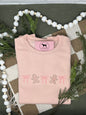 GINGERBREAD BOWS Embroidered T-shirt or Sweatshirt