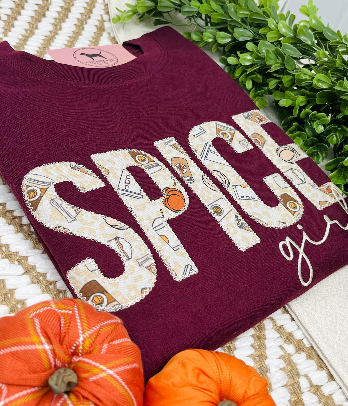 SPICE GIRL Applique Embroidered T-shirt or Sweatshirt